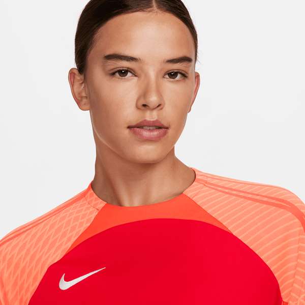 Nike Womens Strike III Football Shirt Uni Red/Bright Crimson